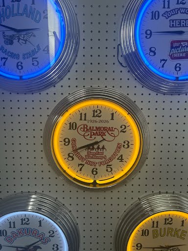 Kyle Busch tribute custom neon clock display pair